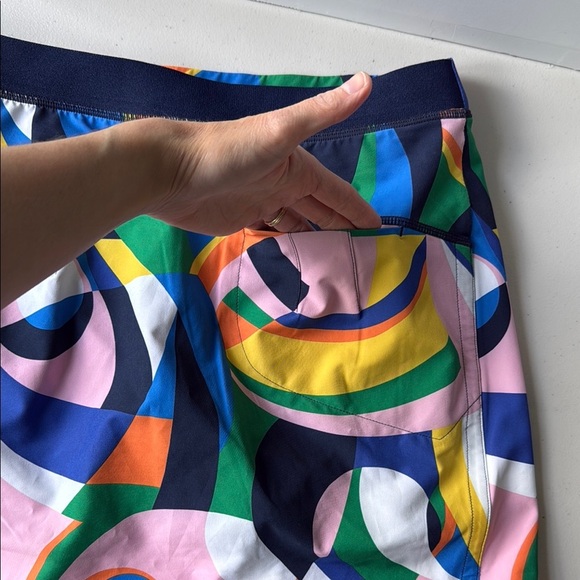 RLX Ralph Lauren Aim Printed Riviera Abstract Golf Skort - Picture 5 of 16